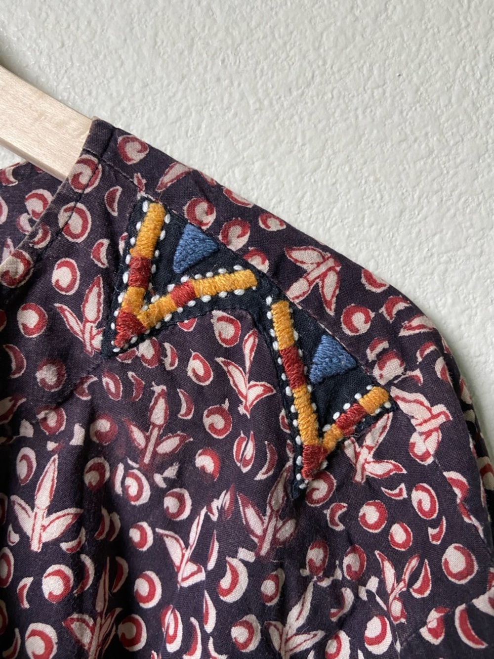 Market Place Boho Embroidered Tunic - Picture 4 of 10